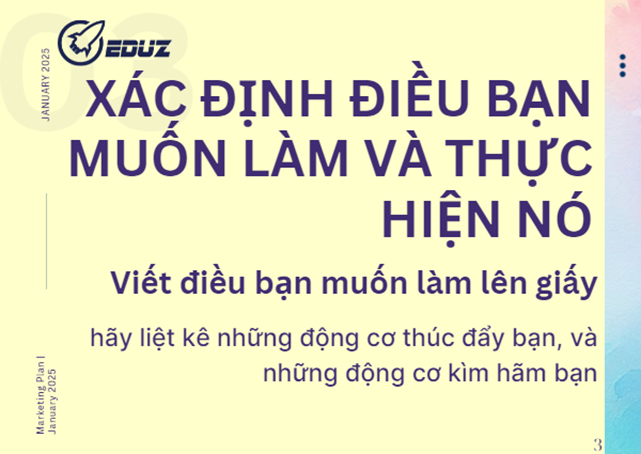 3. Xác định điều bạn muốn làm và thực hiện nó